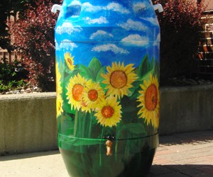 Rain Barrel Bidding Under Way