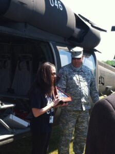 Sgt. Dan Murphy and Pamela Rozelle