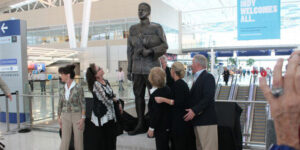 Col. H. Weir Cook statue