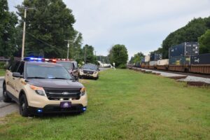 Train/Pedestrian Accident