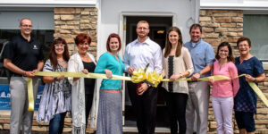 Dynamic Spine and Rehabilitation Center ribbon cutting in Syracuse, Indiana.