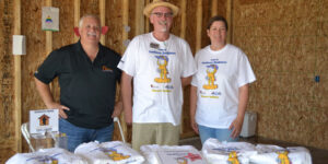 Ronnie Lyles, John Kidd and Trisha Steger